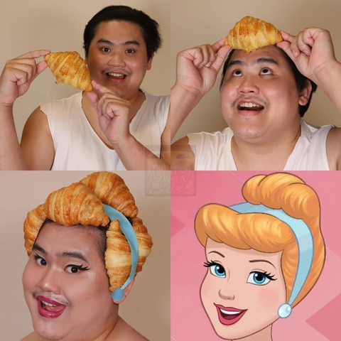 Thánh cosplay giá rẻ khiến mọi người cười... rụng rốn với màn hóa trang Wednesday - Ảnh 6. Thánh cosplay giá rẻ khiến mọi người cười... rụng rốn với màn hóa trang Wednesday - Ảnh 6.