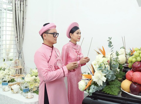 Lễ cưới cây nhà lá vườn của hoa hậu Dương Mỹ Linh - Ảnh 5. Lễ cưới cây nhà lá vườn của hoa hậu Dương Mỹ Linh - Ảnh 5.
