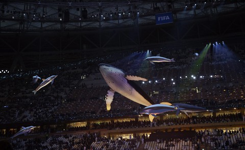 Lễ bế mạc World Cup 2022 đầy sắc màu - Ảnh 3. Lễ bế mạc World Cup 2022 đầy sắc màu - Ảnh 3.