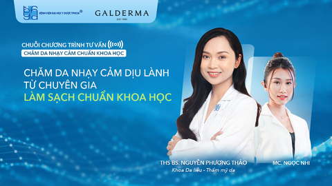Chuơng trình tư vấn: Chăm da nhạy cảm dịu lành từ chuyên gia - Làm sạch chuẩn khoa học - Ảnh 1. Chuơng trình tư vấn: Chăm da nhạy cảm dịu lành từ chuyên gia - Làm sạch chuẩn khoa học - Ảnh 1.