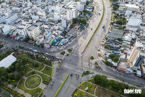 Hình ảnh vị trí xây cầu Thủ Thiêm 4: Nhà Bè - Thủ Đức liền một dải - Ảnh 3. Hình ảnh vị trí xây cầu Thủ Thiêm 4: Nhà Bè - Thủ Đức liền một dải - Ảnh 3.
