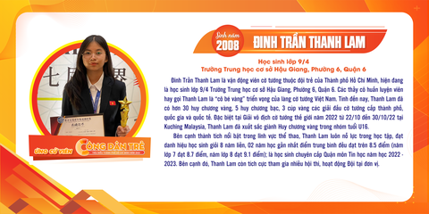 Mời bạn bình chọn Công dân trẻ tiêu biểu TP.HCM năm 2022 - Ảnh 10. Mời bạn bình chọn Công dân trẻ tiêu biểu TP.HCM năm 2022 - Ảnh 10.