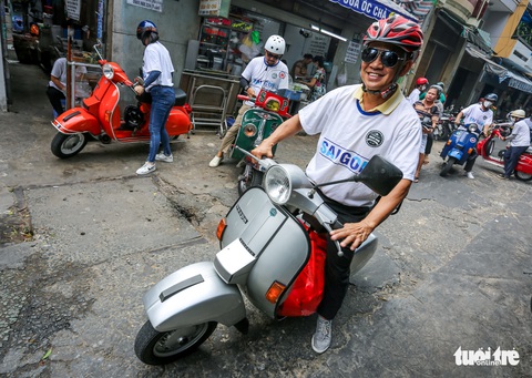 Tour du lịch độc đáo ‘Lái xe Vespa khám phá quận 3, TP.HCM’ - Ảnh 5. Tour du lịch độc đáo ‘Lái xe Vespa khám phá quận 3, TP.HCM’ - Ảnh 5.