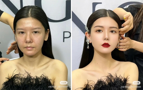 Ảnh vui 20-12: Sức mạnh của make up! - Ảnh 1. Ảnh vui 20-12: Sức mạnh của make up! - Ảnh 1.