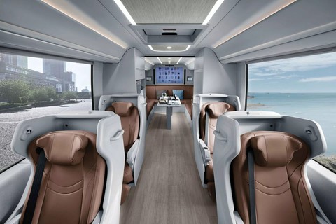 Hyundai ra mắt văn phòng di động: Choáng ngợp bên trong, có cả phòng họp - Ảnh 3. Hyundai ra mắt văn phòng di động: Choáng ngợp bên trong, có cả phòng họp - Ảnh 3.