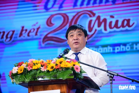20 mùa gieo hạt - Báo Tuổi Trẻ và Thành Đoàn trao học bổng Tiếp sức đến trường ở TP.HCM - Ảnh 2. 20 mùa gieo hạt - Báo Tuổi Trẻ và Thành Đoàn trao học bổng Tiếp sức đến trường ở TP.HCM - Ảnh 2.