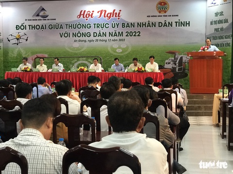 13 câu hỏi lớn của nông dân An Giang với UBND tỉnh - Ảnh 1. 13 câu hỏi lớn của nông dân An Giang với UBND tỉnh - Ảnh 1.