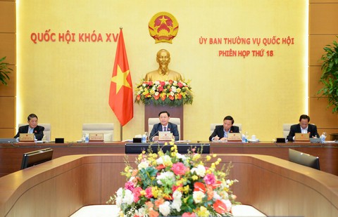 Ủy ban Thường vụ Quốc hội cho ý kiến vào nội dung, chương trình kỳ họp bất thường thứ hai - Ảnh 1. Ủy ban Thường vụ Quốc hội cho ý kiến vào nội dung, chương trình kỳ họp bất thường thứ hai - Ảnh 1.