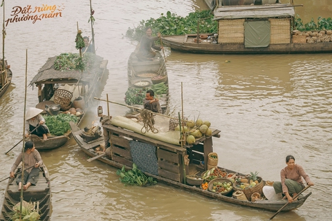 Đất rừng phương Nam tung đại cảnh chợ nổi quay ở rừng tràm Trà Sư - Ảnh 4. Đất rừng phương Nam tung đại cảnh chợ nổi quay ở rừng tràm Trà Sư - Ảnh 4.