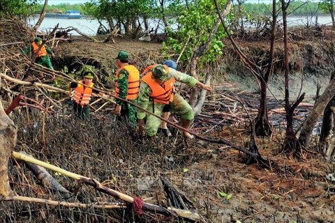 Cán bộ Viện Khoa học thủy lợi miền Nam đi làm nhiệm vụ bị rơi xuống biển - Ảnh 1. Cán bộ Viện Khoa học thủy lợi miền Nam đi làm nhiệm vụ bị rơi xuống biển - Ảnh 1.