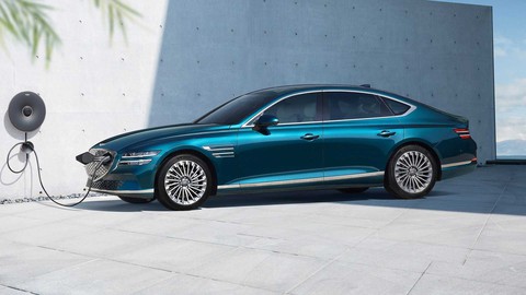 Xe vừa xuất hiện ở Việt Nam Genesis Electrified G80 nhận điểm an toàn cao vượt trội - Ảnh 1. Xe vừa xuất hiện ở Việt Nam Genesis Electrified G80 nhận điểm an toàn cao vượt trội - Ảnh 1.