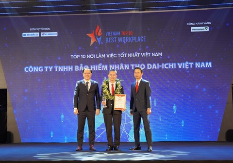 Dai-ichi Life Việt Nam đứng Top 4 Nơi làm việc tốt nhất Việt Nam của ngành bảo hiểm - Ảnh 1. Dai-ichi Life Việt Nam đứng Top 4 Nơi làm việc tốt nhất Việt Nam của ngành bảo hiểm - Ảnh 1.