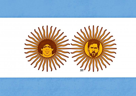 Argentina vừa có thêm mặt trời Messi - Ảnh 21. Argentina vừa có thêm mặt trời Messi - Ảnh 21.