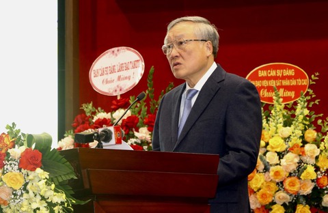 Chánh án TAND tối cao Nguyễn Hòa Bình: Từ nay đến 2023 sẽ đưa ra xét xử các vụ án rất lớn - Ảnh 1. Chánh án TAND tối cao Nguyễn Hòa Bình: Từ nay đến 2023 sẽ đưa ra xét xử các vụ án rất lớn - Ảnh 1.