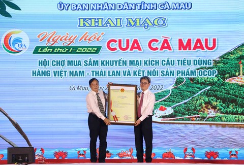 300 tấn cua cho Ngày hội cua Cà Mau - Ảnh 1. 300 tấn cua cho Ngày hội cua Cà Mau - Ảnh 1.