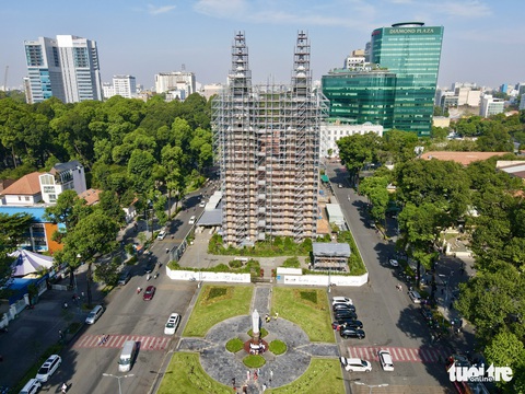 Tòa Tổng giám mục TP.HCM làm phép dàn giao hưởng 25 chuông carillon, lần đầu vang tiếng - Ảnh 5. Tòa Tổng giám mục TP.HCM làm phép dàn giao hưởng 25 chuông carillon, lần đầu vang tiếng - Ảnh 5.