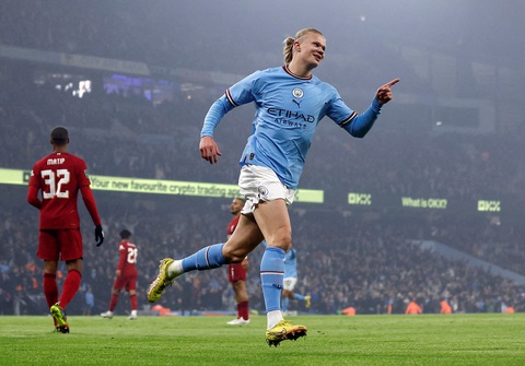 Man City loại Liverpool tại Cúp Liên đoàn, Haaland nổ súng - Ảnh 1. Man City loại Liverpool tại Cúp Liên đoàn, Haaland nổ súng - Ảnh 1.