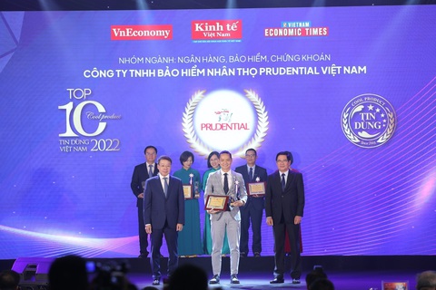 Sản phẩm mới của Prudential lọt TOP 10 Sản phẩm - Dịch vụ Tin Dùng của năm - Ảnh 1. Sản phẩm mới của Prudential lọt TOP 10 Sản phẩm - Dịch vụ Tin Dùng của năm - Ảnh 1.