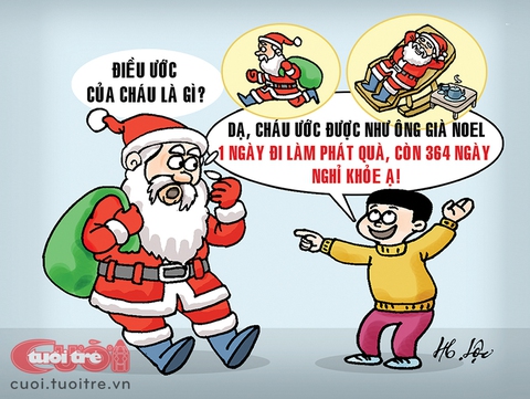 Ước gì khỏe như ông già Noel - Ảnh 1. Ước gì khỏe như ông già Noel - Ảnh 1.