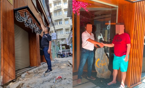 Nhà hàng Cobe vừa mở cửa đã phải đóng vì sụt lún do khách sạn bên cạnh làm phần ngầm - Ảnh 2. Nhà hàng Cobe vừa mở cửa đã phải đóng vì sụt lún do khách sạn bên cạnh làm phần ngầm - Ảnh 2.