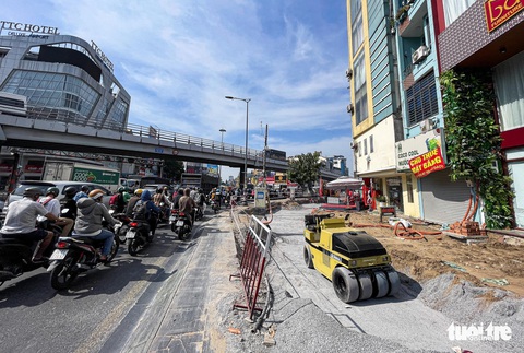 Chính thức khởi công đường kết nối nhà ga T3, gỡ tắc sân bay Tân Sơn Nhất - Ảnh 3. Chính thức khởi công đường kết nối nhà ga T3, gỡ tắc sân bay Tân Sơn Nhất - Ảnh 3.