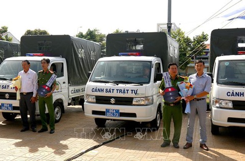 Trang bị xe chuyên dụng góp phần đảm bảo an ninh trật tự ở Bình Thuận - Ảnh 1. Trang bị xe chuyên dụng góp phần đảm bảo an ninh trật tự ở Bình Thuận - Ảnh 1.