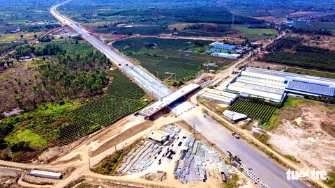 Hình ảnh cao tốc Dầu Giây - Phan Thiết trước ngày thông xe kỹ thuật - Ảnh 1. Hình ảnh cao tốc Dầu Giây - Phan Thiết trước ngày thông xe kỹ thuật - Ảnh 1.