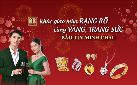 Khúc giao mùa rạng rỡ cùng vàng, trang sức Bảo Tín Minh Châu - Ảnh 1. Khúc giao mùa rạng rỡ cùng vàng, trang sức Bảo Tín Minh Châu - Ảnh 1.