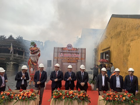 Đại phẫu Chùa Cầu Hội An sau thời gian dài xuống cấp - Ảnh 1. Đại phẫu Chùa Cầu Hội An sau thời gian dài xuống cấp - Ảnh 1.