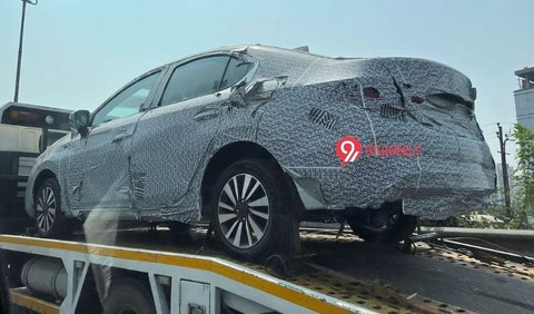 Honda City 2023 lộ diện trên xe thớt: Dán kín cho thấy thay đổi thiết kế lớn - Ảnh 1. Honda City 2023 lộ diện trên xe thớt: Dán kín cho thấy thay đổi thiết kế lớn - Ảnh 1.
