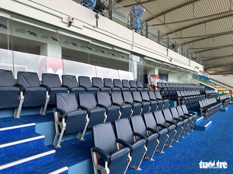 Hình ảnh sân cỏ nhân tạo đội tuyển Việt Nam sắp đá với Singapore - Ảnh 3. Hình ảnh sân cỏ nhân tạo đội tuyển Việt Nam sắp đá với Singapore - Ảnh 3.