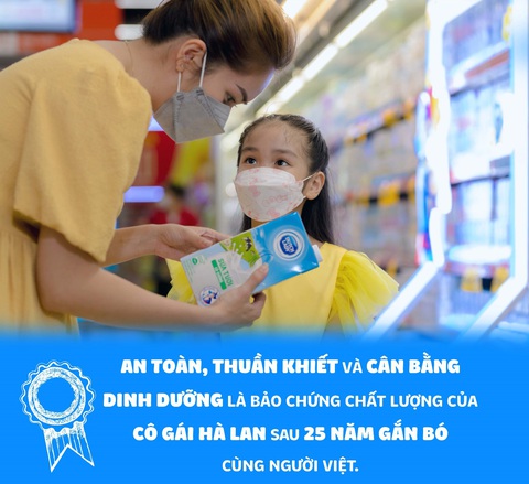Sữa Cô Gái Hà Lan cam kết cung cấp nguồn dinh dưỡng an toàn - Ảnh 1. Sữa Cô Gái Hà Lan cam kết cung cấp nguồn dinh dưỡng an toàn - Ảnh 1.