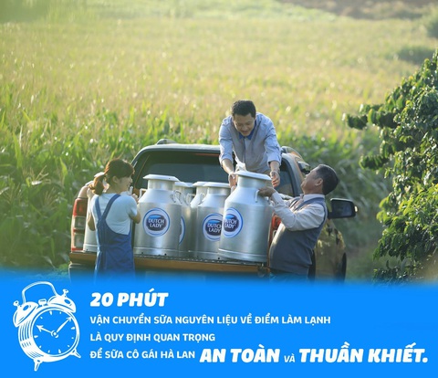 Sữa Cô Gái Hà Lan cam kết cung cấp nguồn dinh dưỡng an toàn - Ảnh 2. Sữa Cô Gái Hà Lan cam kết cung cấp nguồn dinh dưỡng an toàn - Ảnh 2.