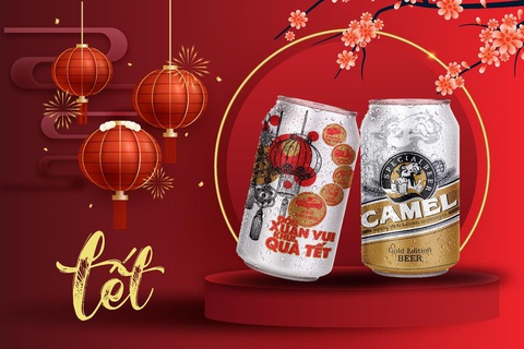 Đón xuân vui khui quà Tết cùng bia Camel - Ảnh 1. Đón xuân vui khui quà Tết cùng bia Camel - Ảnh 1.