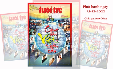 Ngày 31-12 giai phẩm Tuổi Trẻ Tết Quý Mão 2023 chính thức phát hành - Ảnh 1. Ngày 31-12 giai phẩm Tuổi Trẻ Tết Quý Mão 2023 chính thức phát hành - Ảnh 1.
