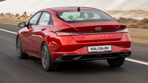 Hyundai Elantra mới sẽ thay đổi thiết kế toàn diện, ra mắt năm 2023 - Ảnh 2. Hyundai Elantra mới sẽ thay đổi thiết kế toàn diện, ra mắt năm 2023 - Ảnh 2.