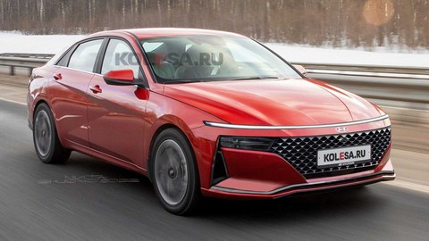 Hyundai Elantra mới sẽ thay đổi thiết kế toàn diện, ra mắt năm 2023 - Ảnh 1. Hyundai Elantra mới sẽ thay đổi thiết kế toàn diện, ra mắt năm 2023 - Ảnh 1.