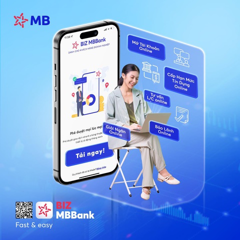 Khám phá 5 tính năng mới trên BIZ MBBank cho doanh nghiệp - Ảnh 1. Khám phá 5 tính năng mới trên BIZ MBBank cho doanh nghiệp - Ảnh 1.
