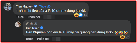 Bị Thùy Tiên cà khịa chuyện tung MV lia lịa, Trúc Nhân đáp trả xéo sắc đáng yêu - Ảnh 4. Bị Thùy Tiên cà khịa chuyện tung MV lia lịa, Trúc Nhân đáp trả xéo sắc đáng yêu - Ảnh 4.