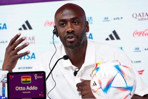 Ông Otto Addo từ chức HLV tuyển Ghana sau khi bị loại khỏi World Cup 2022 - Ảnh 1. Ông Otto Addo từ chức HLV tuyển Ghana sau khi bị loại khỏi World Cup 2022 - Ảnh 1.