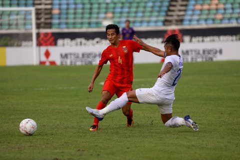Myanmar hòa Lào trước khi gặp Việt Nam ở AFF Cup 2022 - Ảnh 1. Myanmar hòa Lào trước khi gặp Việt Nam ở AFF Cup 2022 - Ảnh 1.