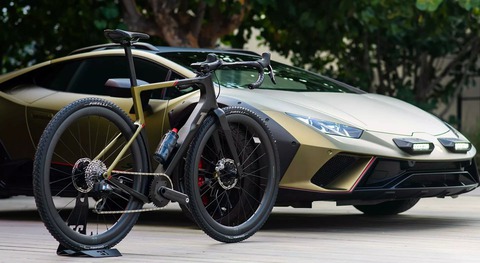 Lamborghini làm xe đạp, đắt ngang ô tô giá rẻ - Ảnh 1. Lamborghini làm xe đạp, đắt ngang ô tô giá rẻ - Ảnh 1.