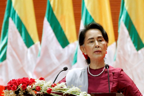 Bà San Suu Kyi bị xử kín, thêm 5 tội tham nhũng và 7 năm tù - Ảnh 1. Bà San Suu Kyi bị xử kín, thêm 5 tội tham nhũng và 7 năm tù - Ảnh 1.