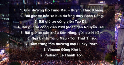 Top 9 điểm giữ xe số dzách cho đêm giao thừa 2022 ở Sài Gòn - Ảnh 1. Top 9 điểm giữ xe số dzách cho đêm giao thừa 2022 ở Sài Gòn - Ảnh 1.