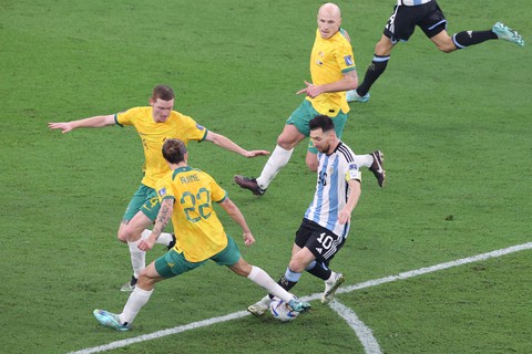 Messi rực sáng trên bầu trời Qatar - Ảnh 4. Messi rực sáng trên bầu trời Qatar - Ảnh 4.