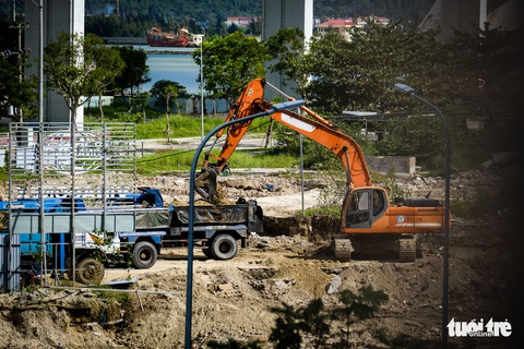 Vụ trộm cát giữa trung tâm Đà Nẵng: Dừng mọi hoạt động để làm rõ - Ảnh 1. Vụ trộm cát giữa trung tâm Đà Nẵng: Dừng mọi hoạt động để làm rõ - Ảnh 1.