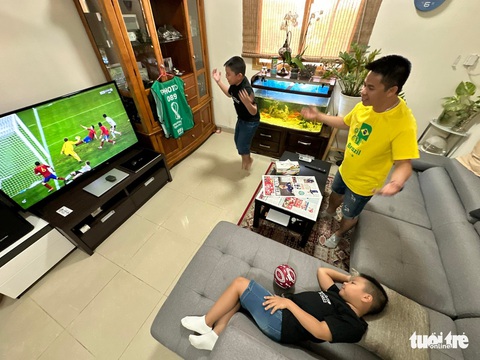 Gia đình Việt ở Qatar vui World Cup 2022 - Ảnh 5. Gia đình Việt ở Qatar vui World Cup 2022 - Ảnh 5.