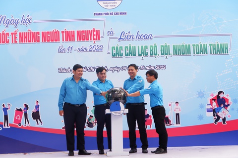 Ngày hội ngộ những trái tim tình nguyện tại TP.HCM - Ảnh 1. Ngày hội ngộ những trái tim tình nguyện tại TP.HCM - Ảnh 1.