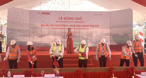 Động thổ dây chuyền 2 trạm nghiền INSEE Thị Vải - Ảnh 1. Động thổ dây chuyền 2 trạm nghiền INSEE Thị Vải - Ảnh 1.