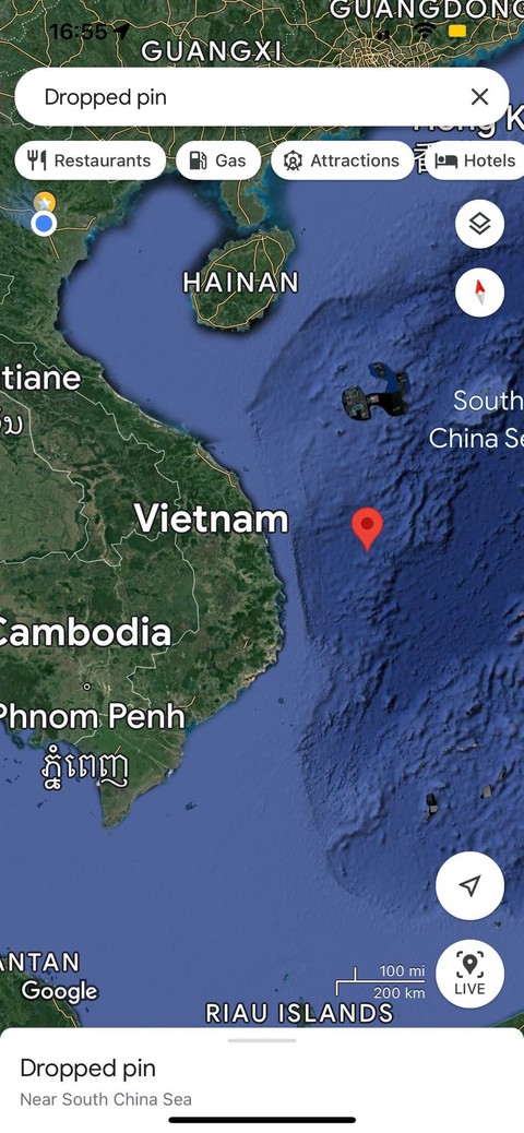 Apple đã chỉnh sửa, bản đồ mới có hai quần đảo Hoàng Sa và Trường Sa của Việt Nam - Ảnh 1. Apple đã chỉnh sửa, bản đồ mới có hai quần đảo Hoàng Sa và Trường Sa của Việt Nam - Ảnh 1.